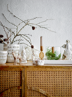 Deko-Rentiere in braun, 3-teilig