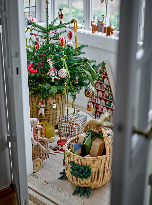Weihnachtsbaum-Adventskalender in bunt