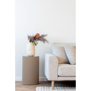 Farense Beistelltisch in Grau-Beige