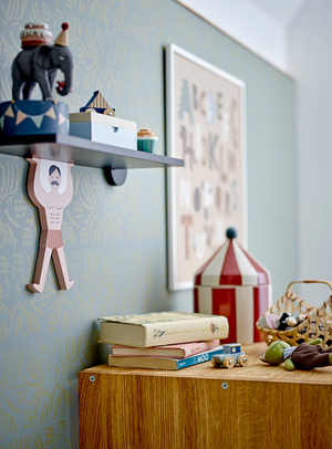 Bunter Elefanten-Kerzenhalter für Kindergeburtstage