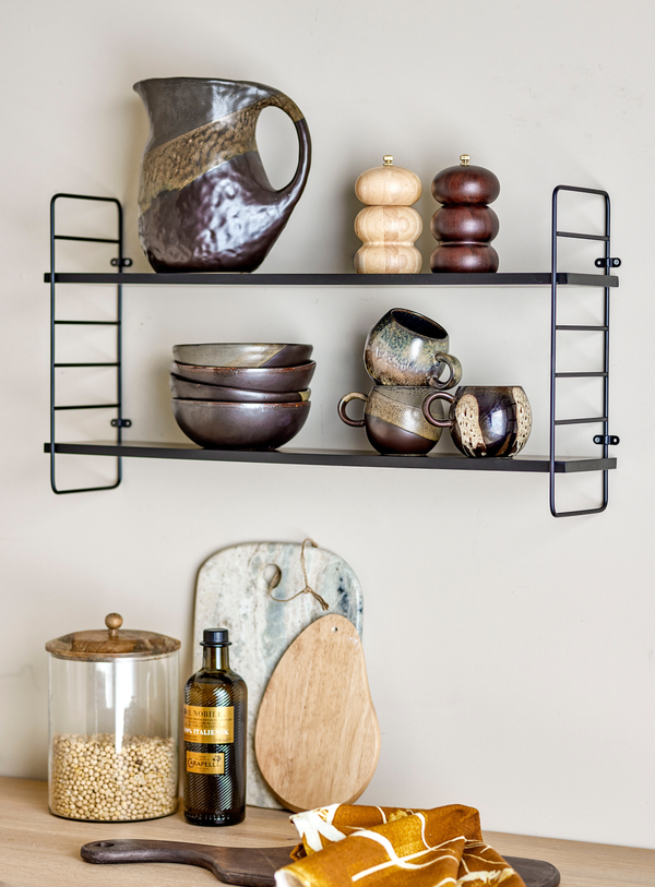 Salz- und Pfeffermühlen aus Gummibaumholz (2er-Set)