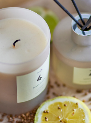 No. 4 – Lemon Verbena Duftkerze in Natur aus natürlichem Wachs