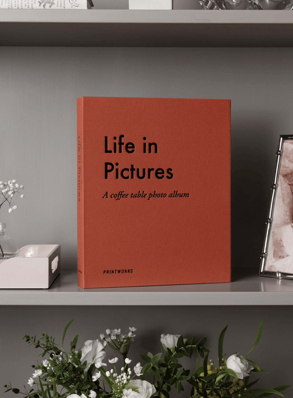 Fotoalbum Life in Pictures in Terracotta Orange