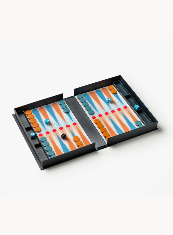 Classic Backgammon Art of Backgammon in Anthrazit