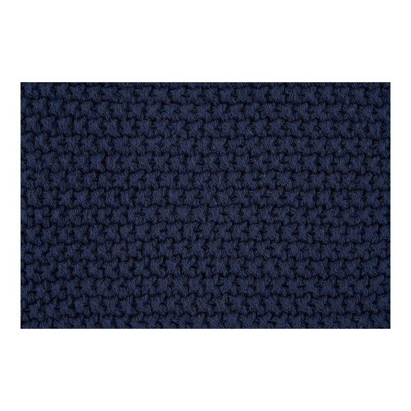 Santos Kissen aus Recycelter Baumwolle Dunkelblau