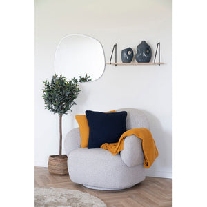 Santos Kissen aus Recycelter Baumwolle Dunkelblau