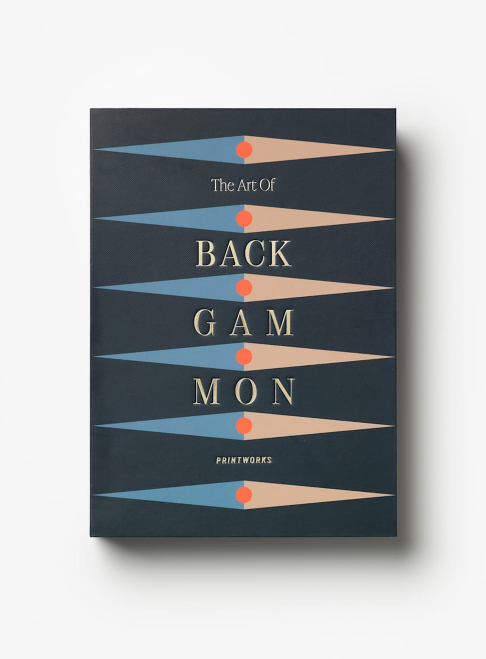 Classic Backgammon Art of Backgammon in Anthrazit