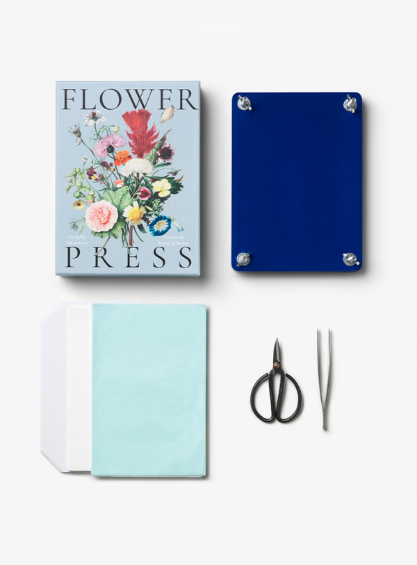 Flower Press Kit in dekorativer Box