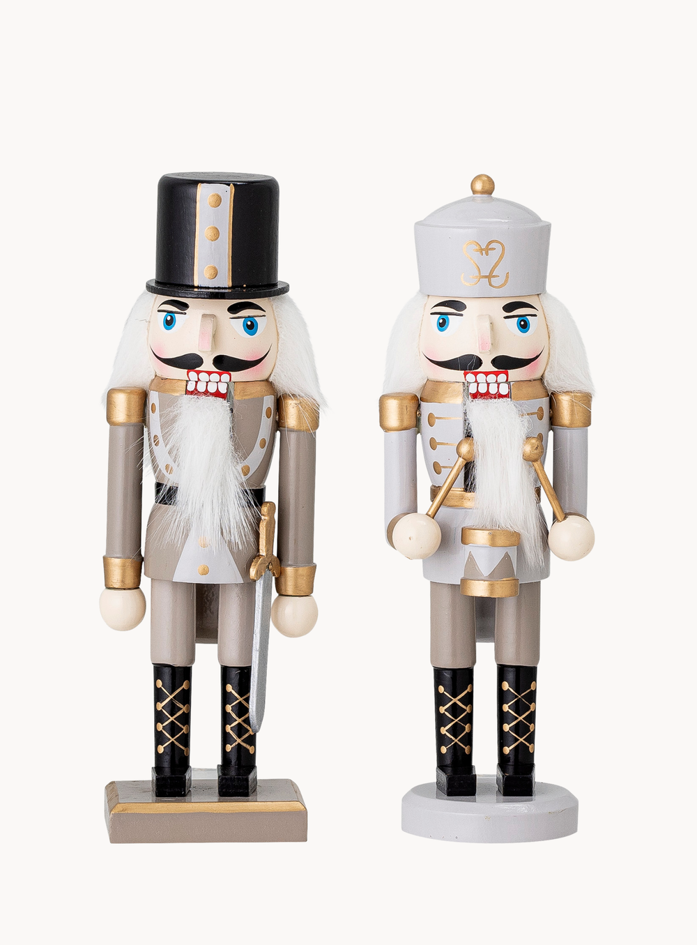 Nussknacker-Deko aus Kiefernholz