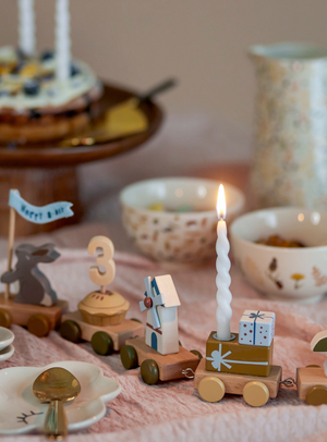 Twist Kerzen in Weiß im 12er-Set