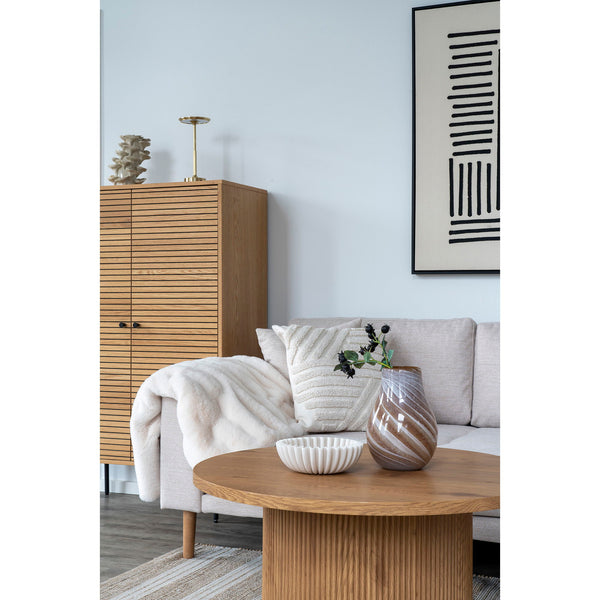 Bowl aus Polyresin in Beige