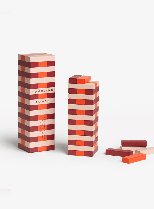 Play Tumbling Towers Spiel aus Holz