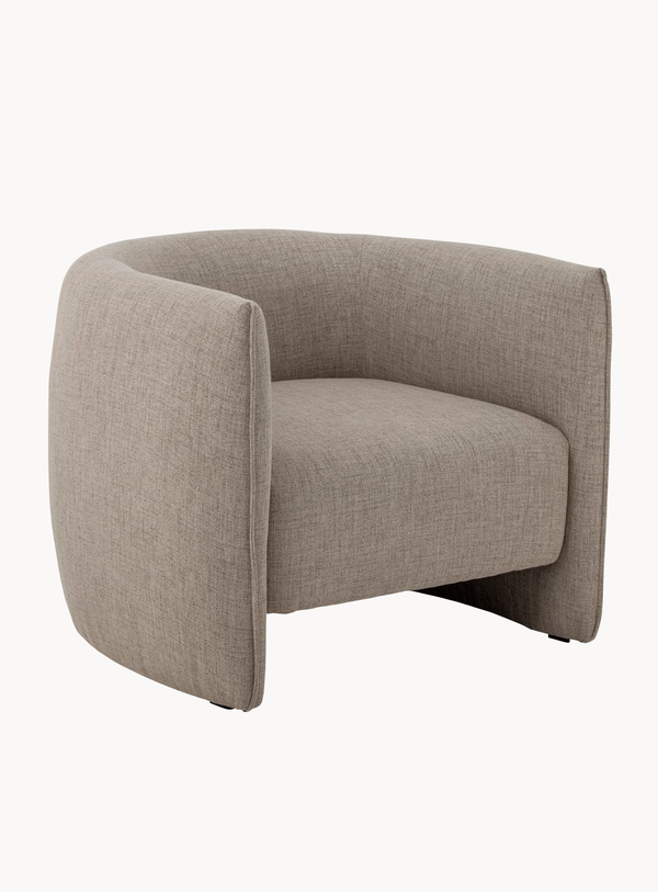 Bacio Lounge Chair in Nature