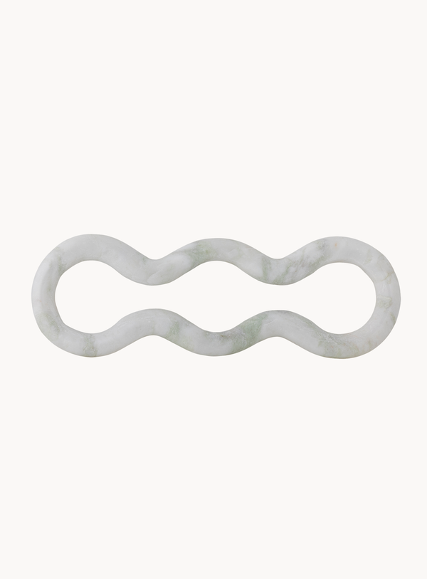 Vivien Untersetzer aus grünem Marmor