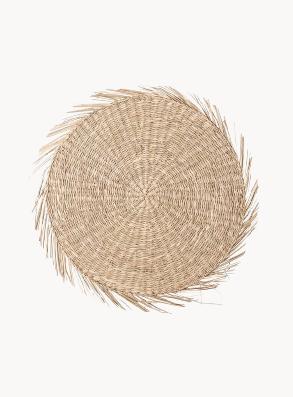 Platzdeckchen in Natur aus Seegras