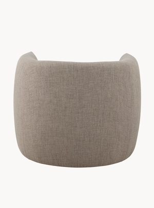 Bacio Lounge Chair in Nature