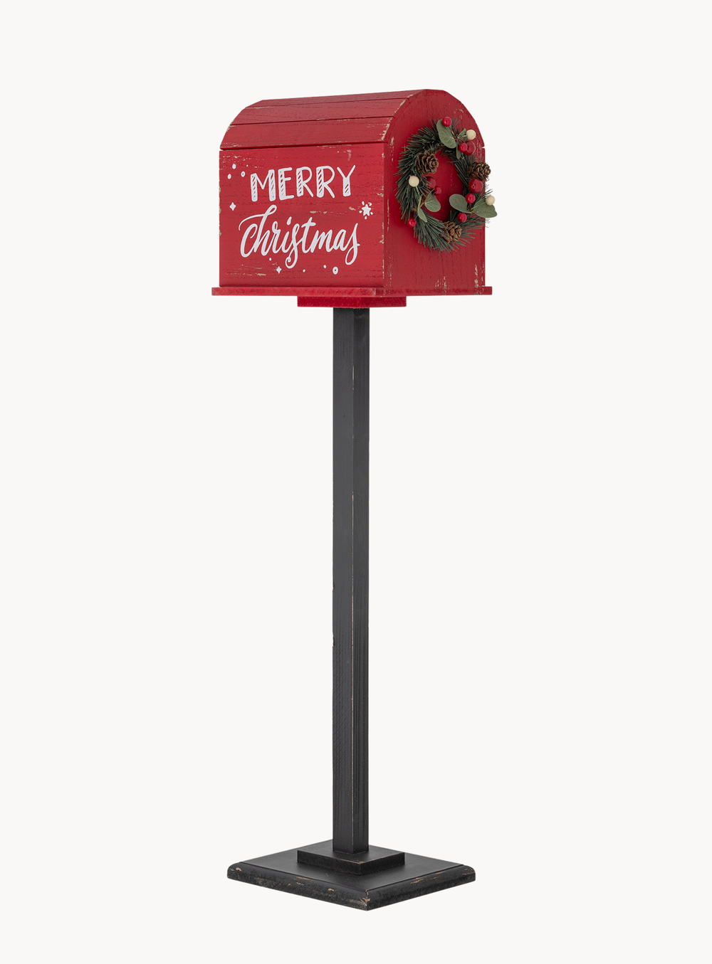 Deko-Briefkasten in rot