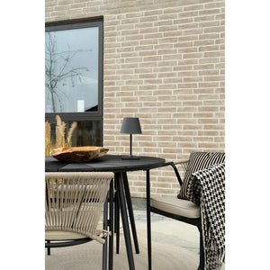 Dean LED Tischlampe Schwarz Wiederaufladbar