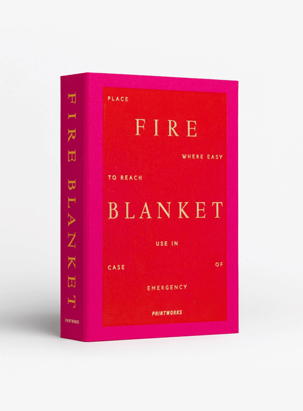 Feuerlöschdecke in Cerise