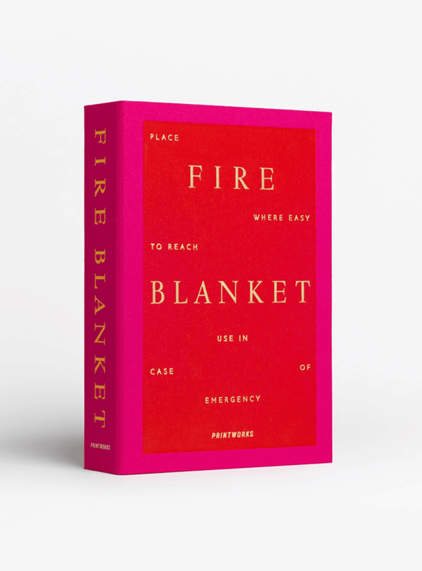 Feuerlöschdecke in Cerise