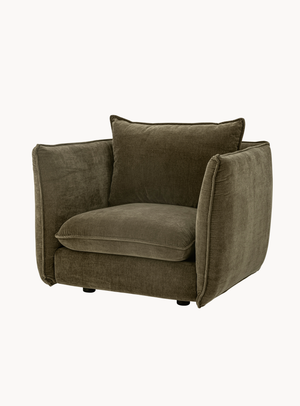 Austin Lounge Chair in Grün