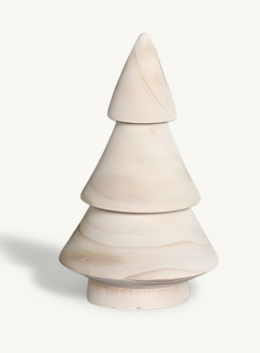 Tannenbaum aus Holz hellbraun