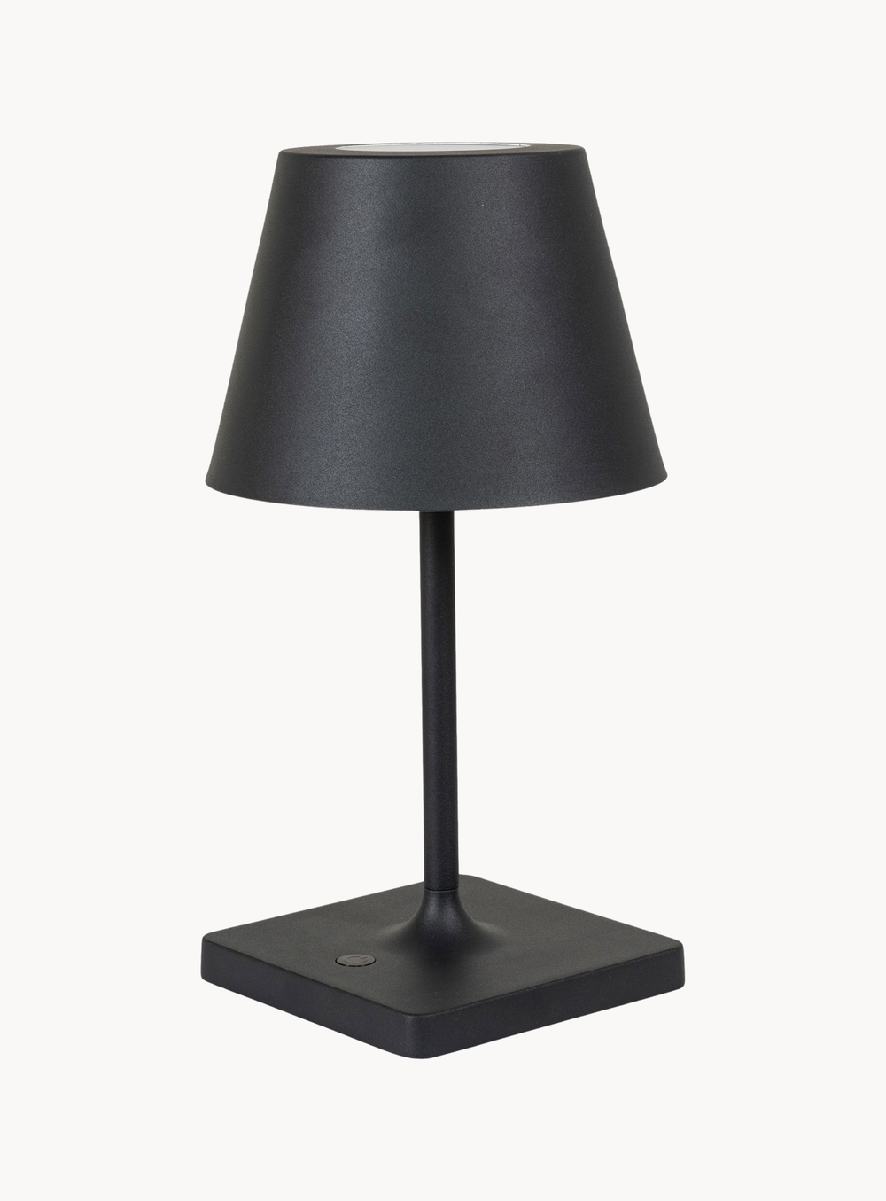 Dean LED Tischlampe Schwarz Wiederaufladbar